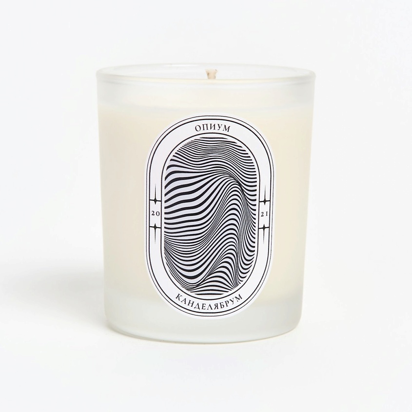 Изображение товара Ароматическая свеча Опиум от Канделябрум 140 г натуральный соевый воск