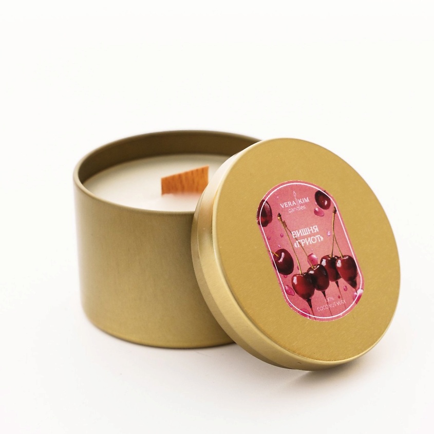 Изображение товара VERA KIM CANDLES Ароматическая свеча ВИШНЯ ГРИОТ 120 мл