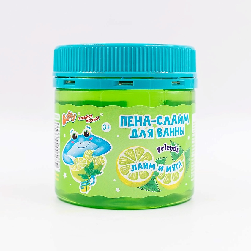 Изображение товара BAFFY Пена-слайм для ванны детская, зеленый
