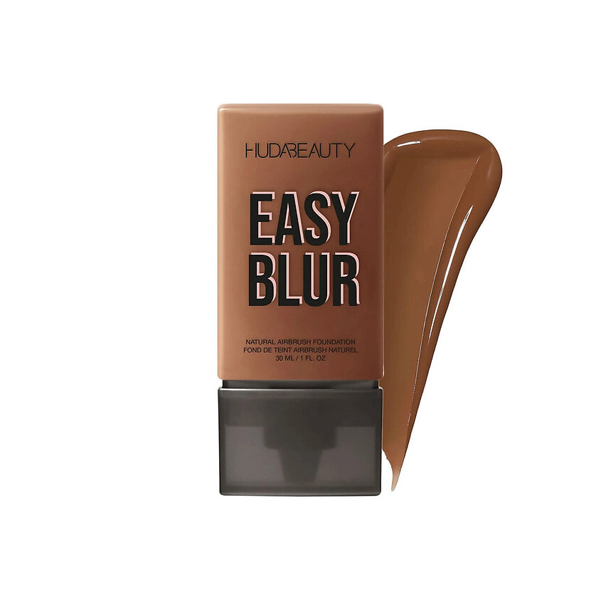 Изображение товара Huda Beauty Easy Blur Natural Airbrush Foundation 550R Hot Fudge - жидкое тональное средство для ли