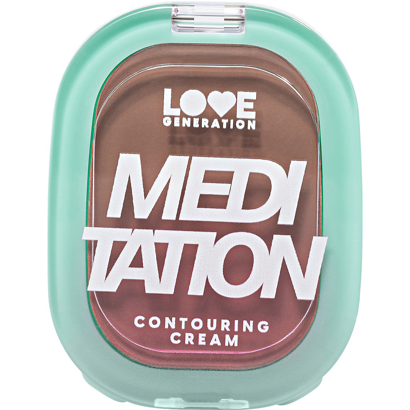 Изображение товара LOVE GENERATION Скульптор для лица Meditation, 02 neutral nimbus - холодный коричневый, 5 г