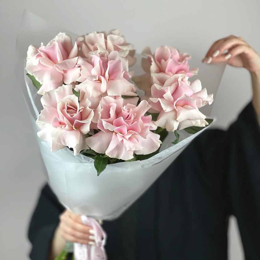 Изображение товара MARIMAY Букет из розовых французских роз, 1 шт.