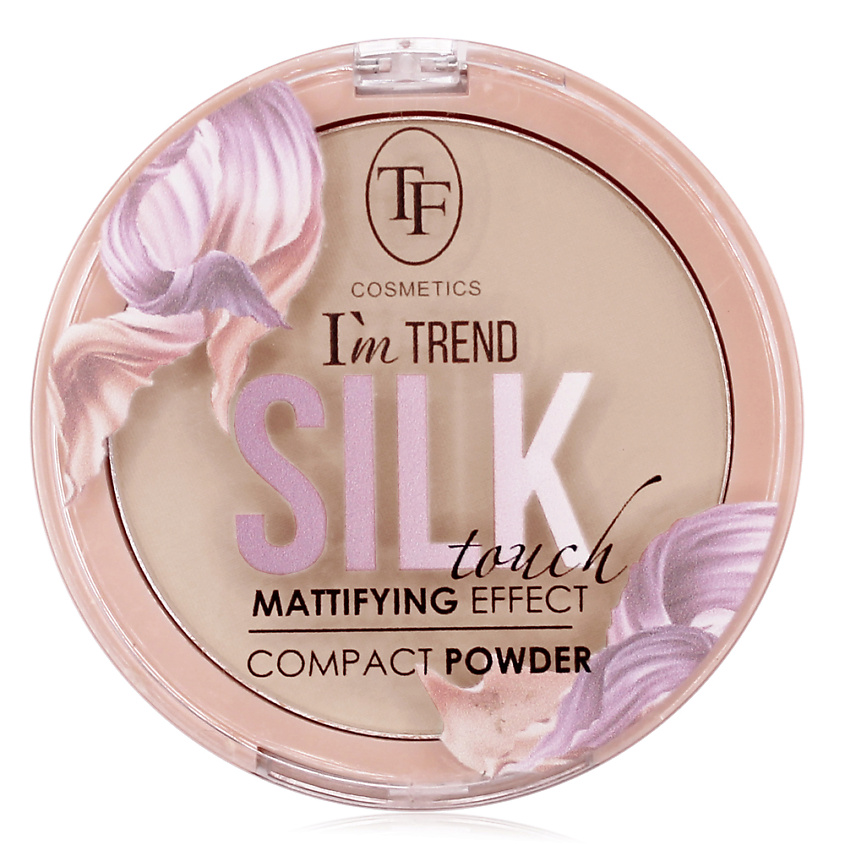 Изображение товара TF Пудра для лица матирующая компактная бархатная SILK TOUCH I'm TREND CTP27 01, Натуральный