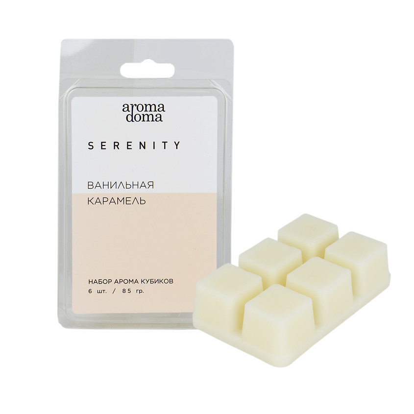 Изображение товара АРОМА DOMA Аромасаше для белья набор из 6 кубиков натуральный ароматический восковый продукт