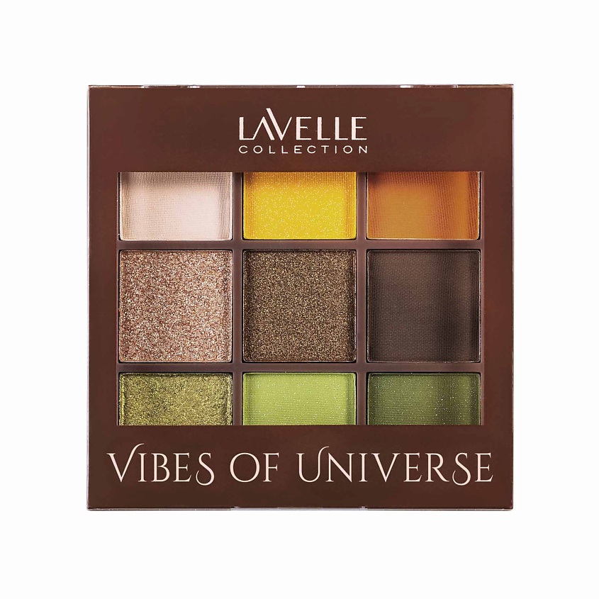 Изображение товара LAVELLE COLLECTION Тени для век Vibes of Universe, цвет: тон 01 jungle