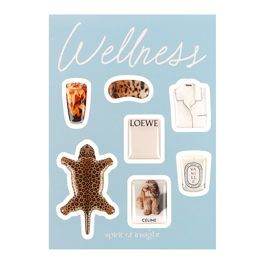 Изображение товара SPIRIT OF INSIGHT Объемные 3D стикеры на телефон Celine, 1 шт.