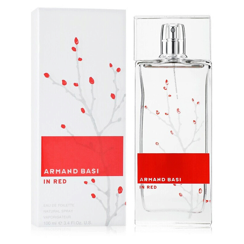 Изображение товара ARMAND BASI In Red Туалетная вода 100 мл для женщин свежий цветочный аромат
