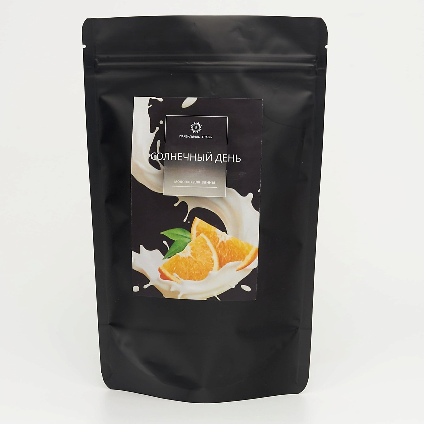 Изображение товара Молочко для ванны ПРАВИЛЬНЫЕ ТРАВЫ Солнечный день 1 шт натуральное увлажнение и уход