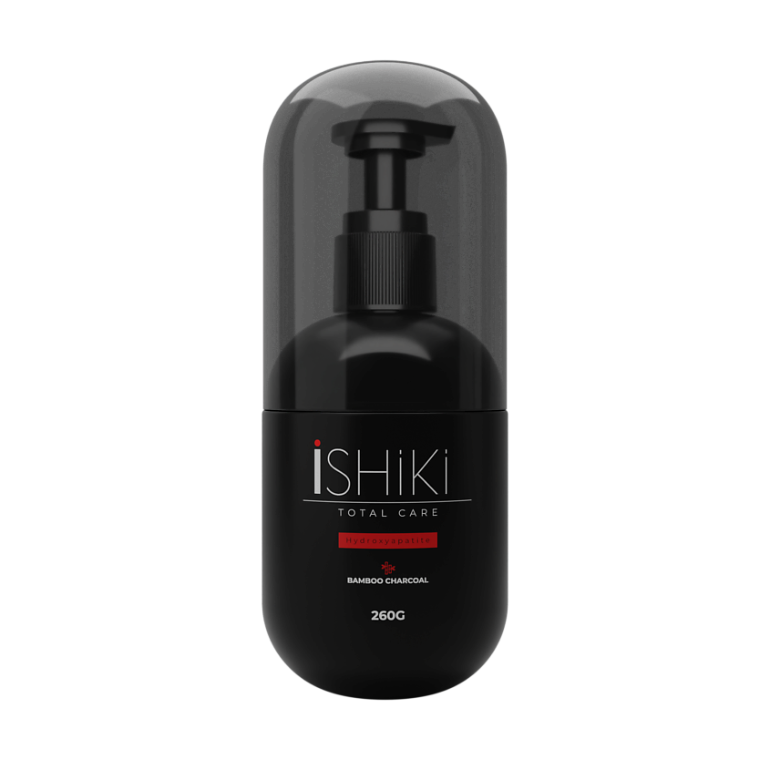 Изображение товара ISHIKI Профессиональная отбеливающая зубная паста с дозатором для восстановления эмали, Total Care 260g