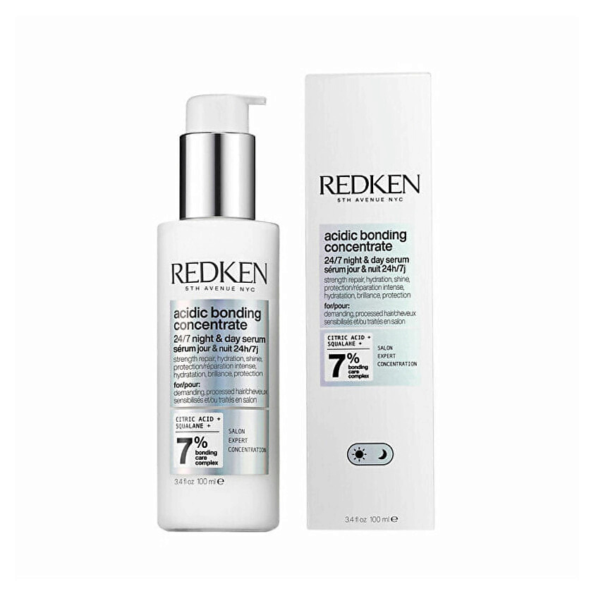Изображение товара REDKEN Сыворотка для поврежденных волос Acidic Bonding Concentrate 24/7 Night & Day 100 мл
