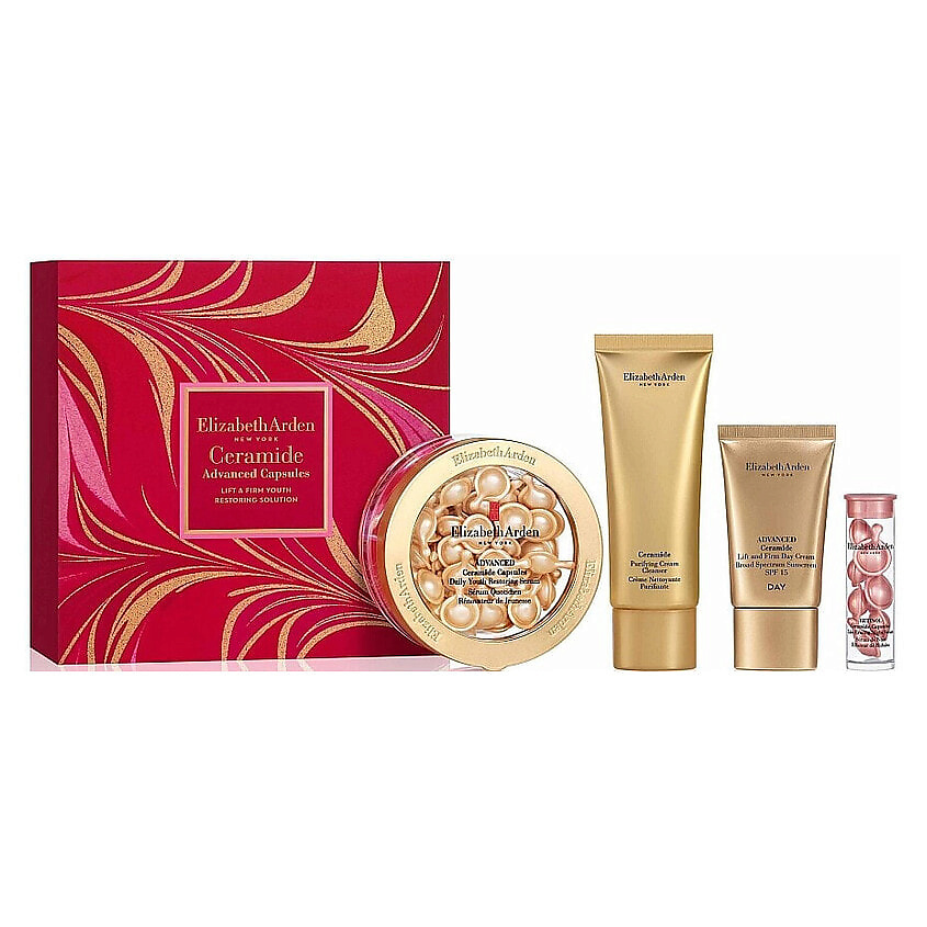 Изображение товара ELIZABETH ARDEN Набор Lift & Firm Youth Restoring 60 капсул и кремы