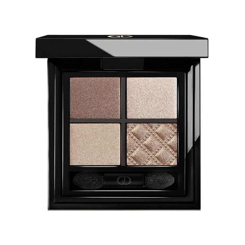 Изображение товара GA-DE Тени для век четырехцветные Idyllic Soft Satin (With Mirror), № 35 Natural Glow