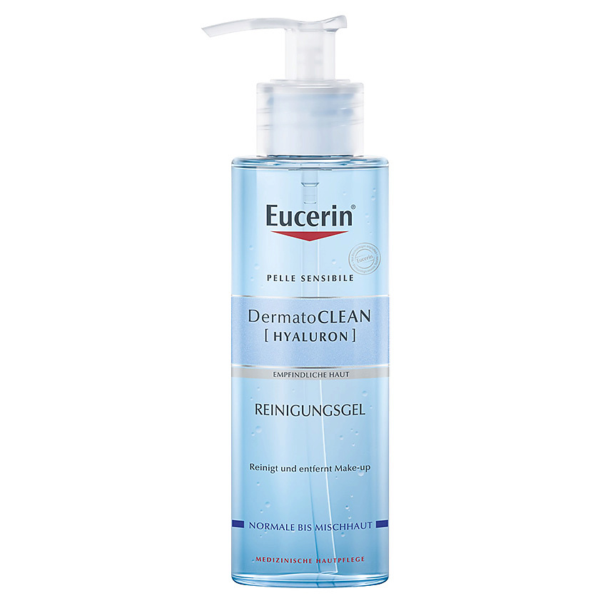 Изображение товара EUCERIN Освежающий гель для умывания DermatoClean 200 мл