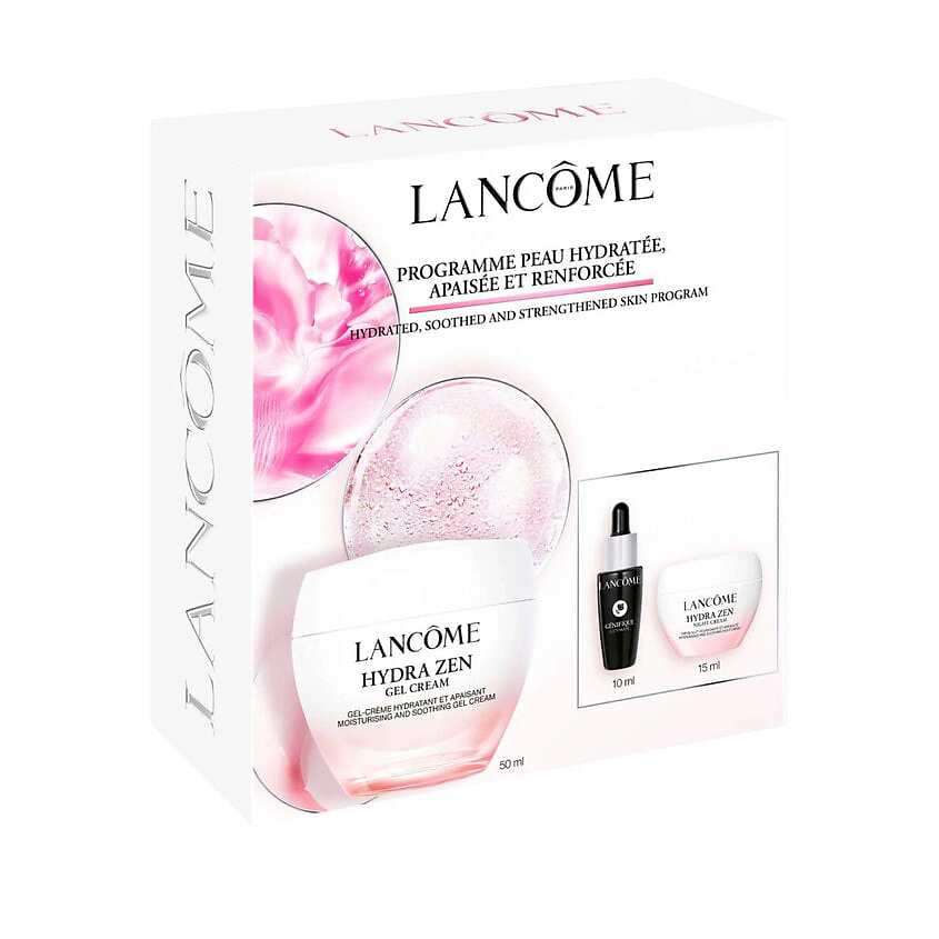 Изображение товара LANCOME Hydra Zen набор увлажняющих средств для лица крем-гель сыворотка ночной