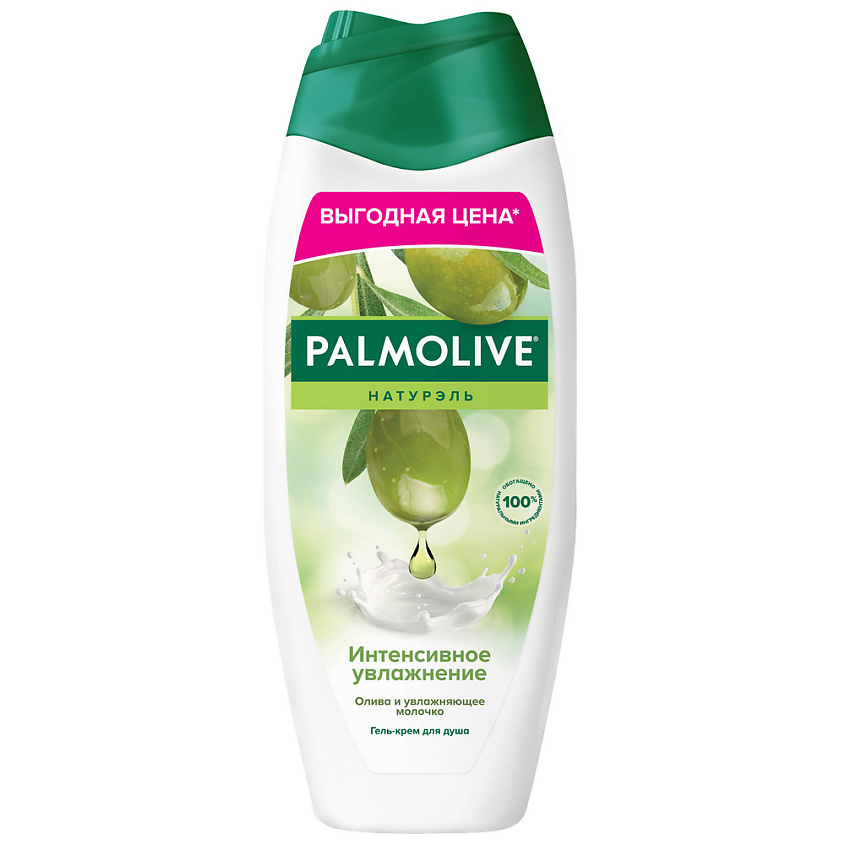 Изображение товара Гель для душа PALMOLIVE NATURALS с оливковым молочком 450 мл для всей семьи