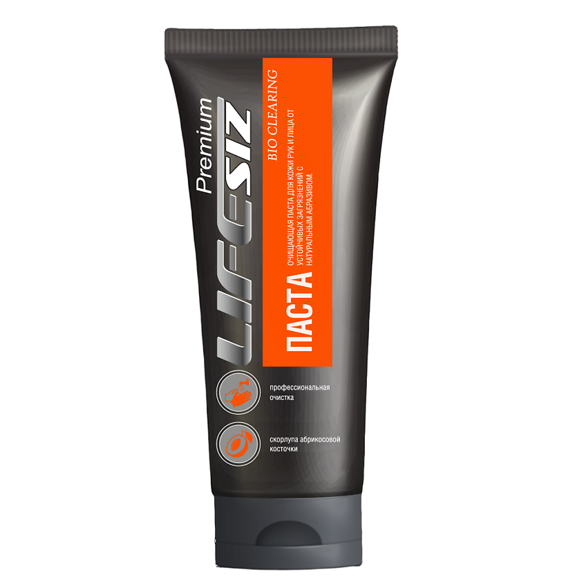 Изображение товара LIFESIZ Паста для рук очищающая сильные загрязнения с абразивом, 1 шт.