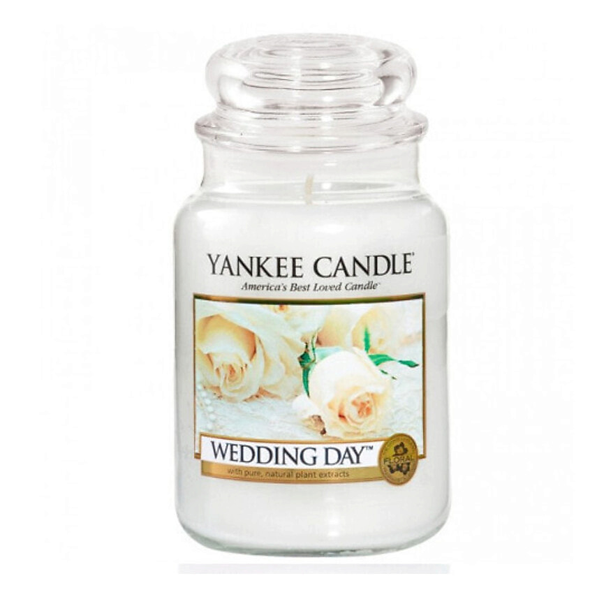 Изображение товара YANKEE CANDLE Ароматическая свеча "День свадьбы", 623 г