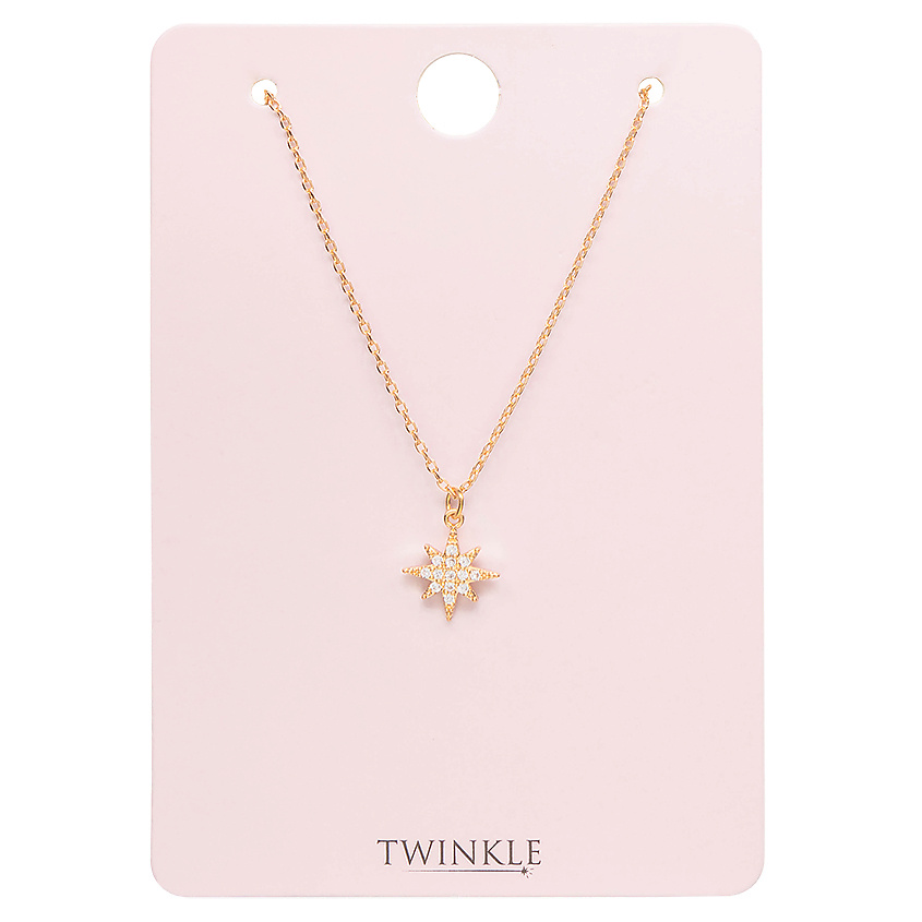 Изображение товара Цепочка с кулоном STAR AND CRYSTALS от TWINKLE для любого повода