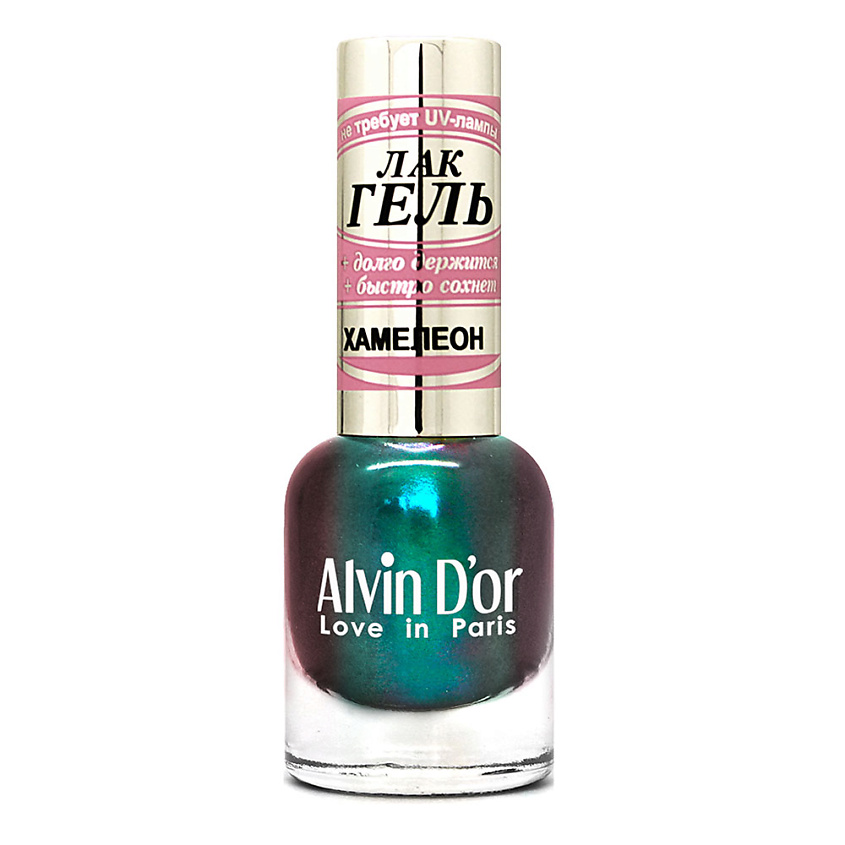 Изображение товара ALVIN D’OR Лак-гель для ногтей CHAMELEON 28 натуральный хамелеон