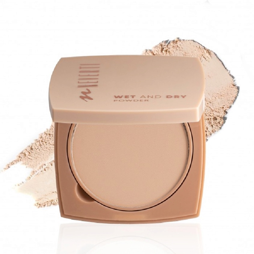 Изображение товара NEVERTI Пудра компактная увлажняющая, 1 шт.