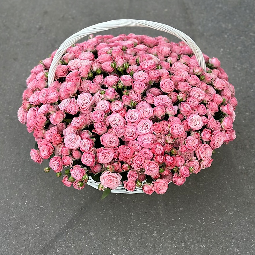 Изображение товара Корзина из пионовидных роз VELORI FLOWERS 1 шт.