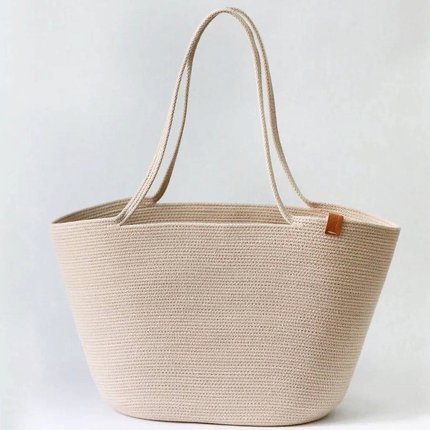 Изображение товара Стильная бежевый сумка тоут OLALA HOME для женщин и детей