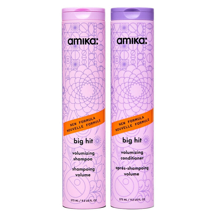 Изображение товара AMIKA Набор Big Hit Volumising Shampoo and Conditioner Duo, 275 мл + 275 мл