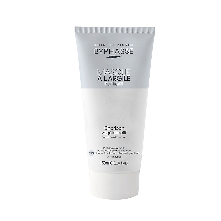 Изображение товара BYPHASSE Маска для лица глиняная, очищающая, для всех типов кожи, 150 мл