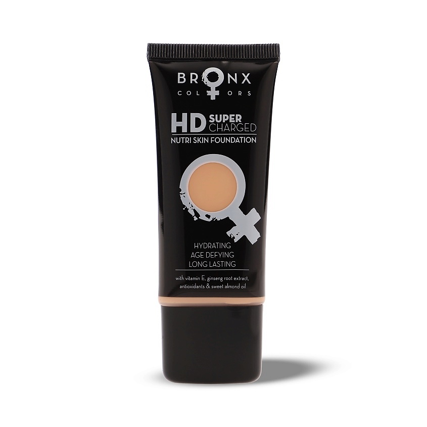 Изображение товара BRONX COLORS Тональная основа HD Super Charged, Nude, 33 мл