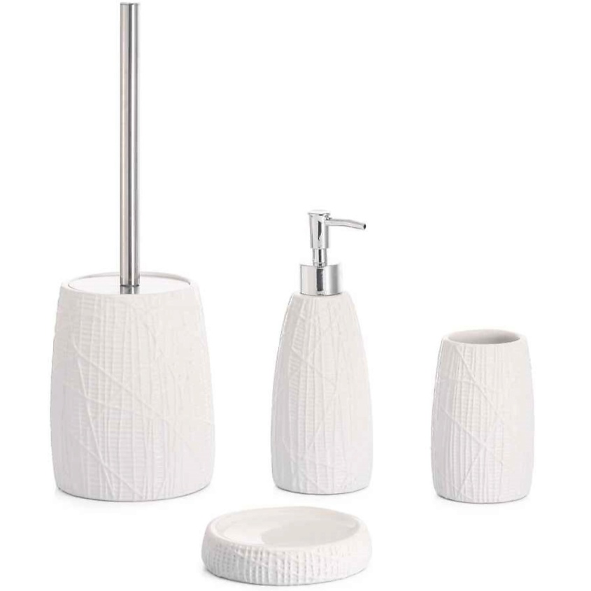 Изображение товара Набор для ванной Antalya ND PLAY диспенсер мыльница стакан ёршик