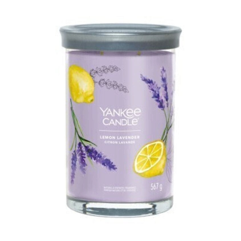 Изображение товара YANKEE CANDLE Ароматическая свеча Lemon Lavender, 567 г