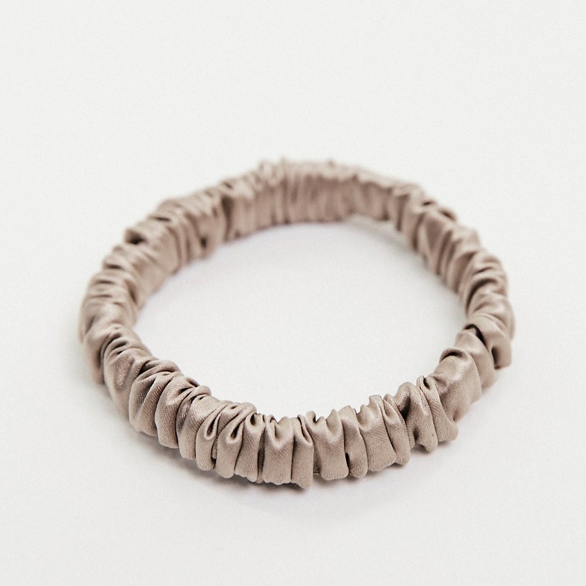 Изображение товара MASHERI Шелковая резинка для волос узкая, 1 шт.