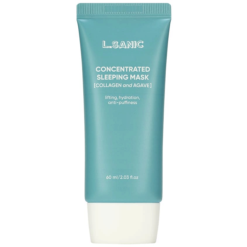 Изображение товара LSANIC Маска для лица концентрированная ночная с коллагеном и агавой, 60 мл
