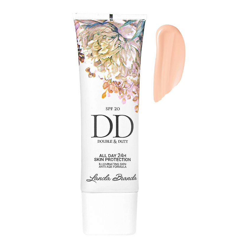 Изображение товара LANDA BRANDA Крем Double Duty 24H № 73 cameo 40 мл - универсальный тональный крем с SPF 20+