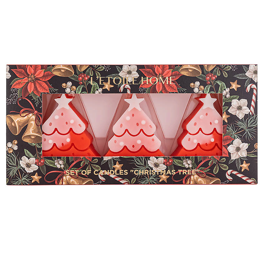 Изображение товара LETOILE HOME Набор свечей "Christmas Tree", 3 шт.