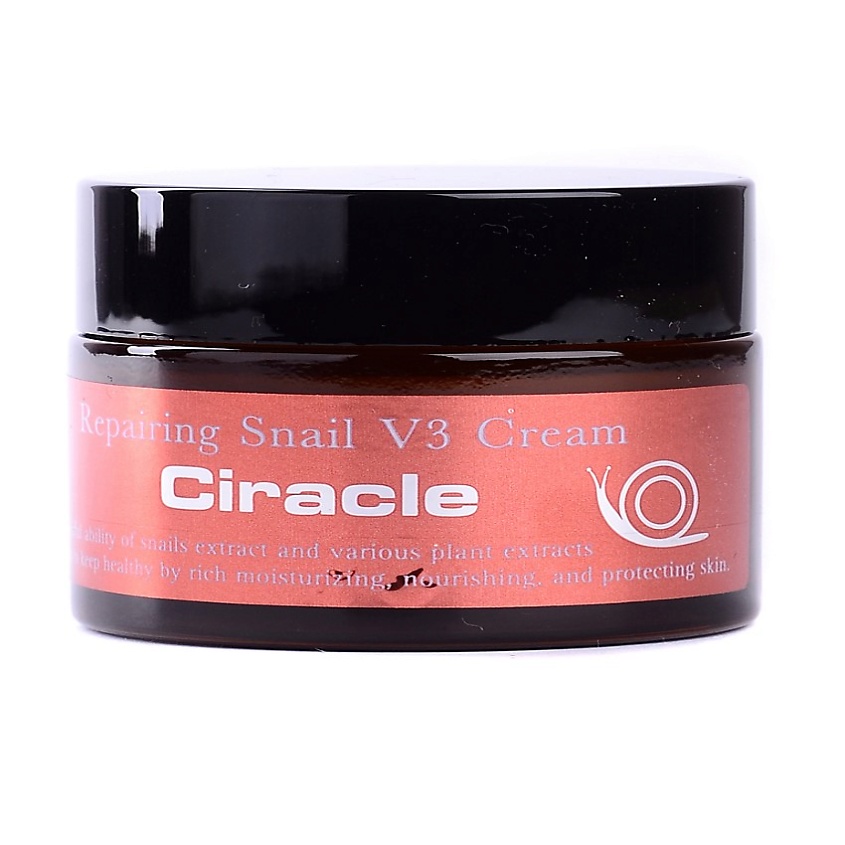 Изображение товара CIRACLE Крем для лица восстанавливающий Repairing V3 Snail Cream, 50мл