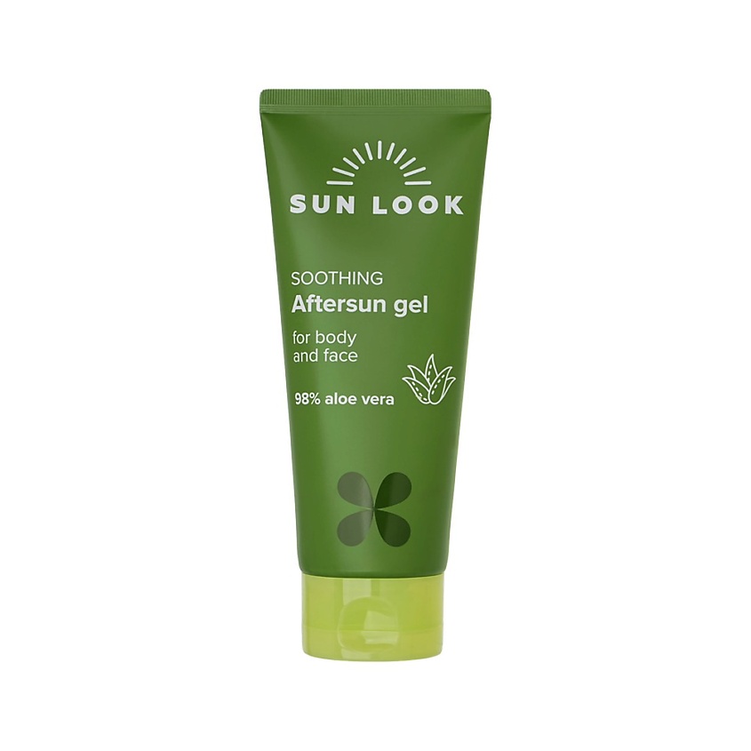 Изображение товара SUN LOOK Гель для лица и тела успокаивающий с алоэ после загара, 150 г