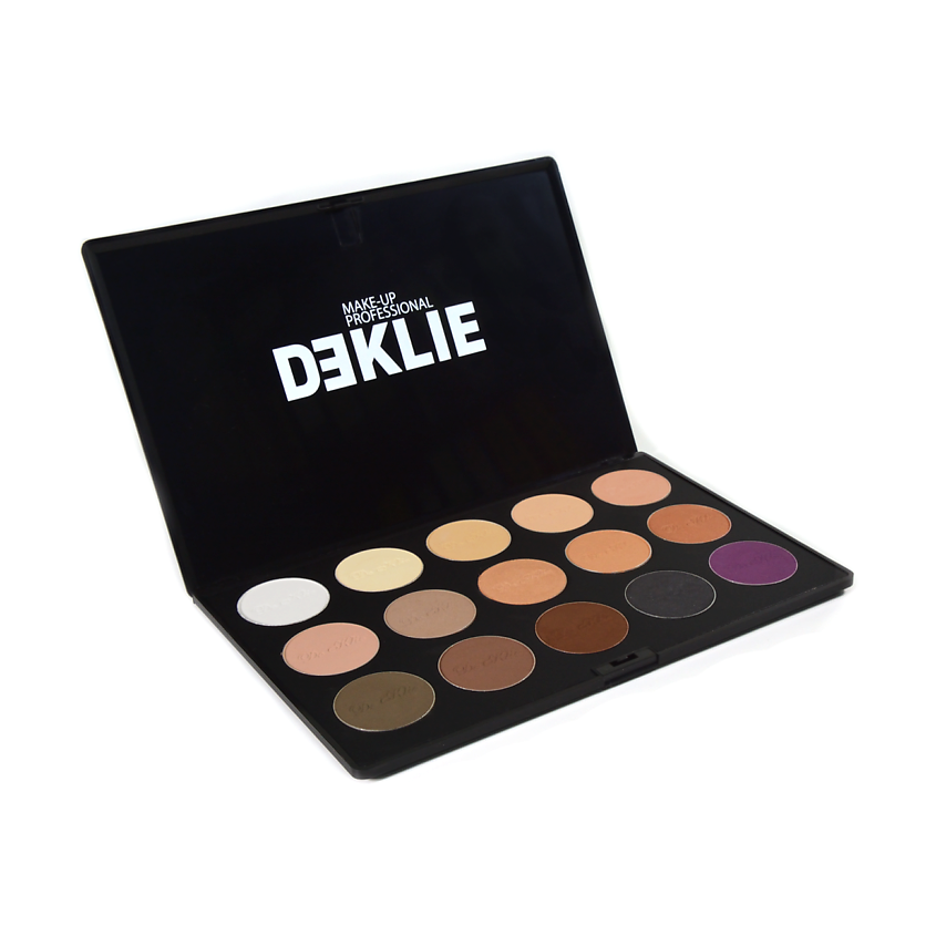 Изображение товара Де Кляй Палитра теней для век Е8 15 оттенков компактная универсальная