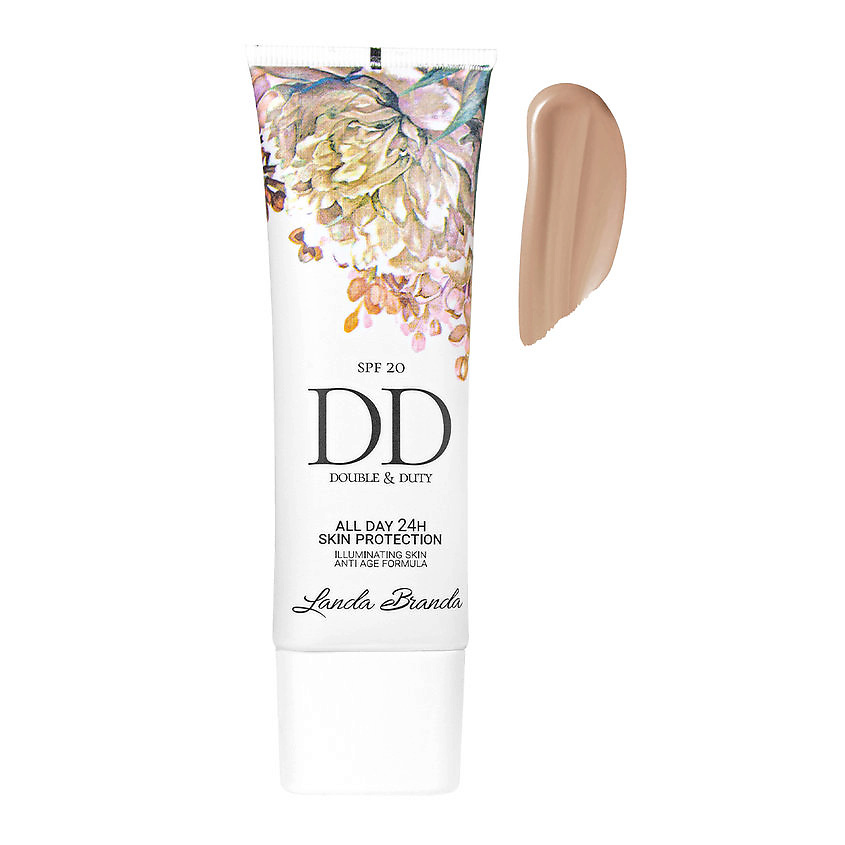 Изображение товара Крем тональный LANDA BRANDA Double Duty 24H № 72 nude SPF 20+ 40 мл уход для лица