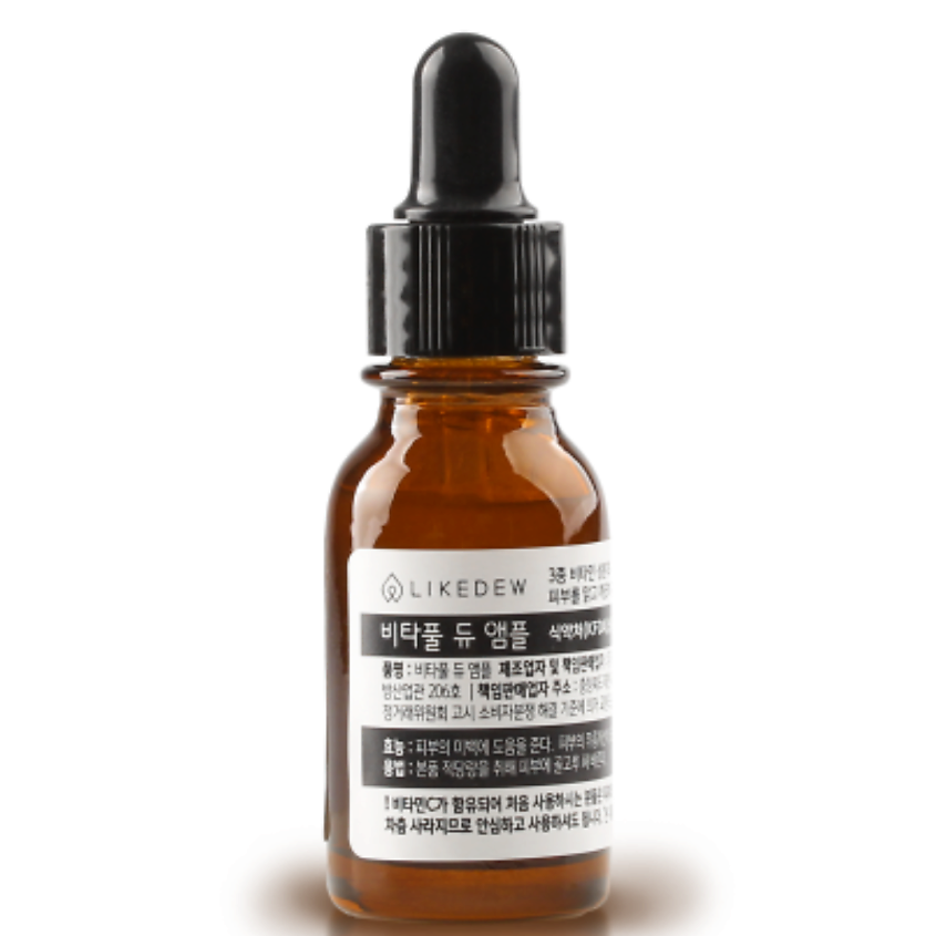 Изображение товара LIKEDEW Сыворотка для лица c витамином С и коэнзимом Q10 Vitaful dew ampoule, 1 шт.