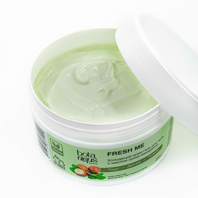 Изображение товара BOTANIQUS COSMETICS Охлаждающий крем-гель для тела Fresh Me, 200 гр.