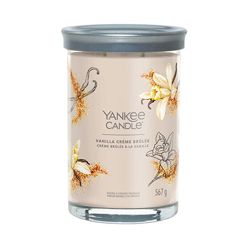 Изображение товара YANKEE CANDLE Ароматическая свеча Vanilla Creme Brulée, 567 г