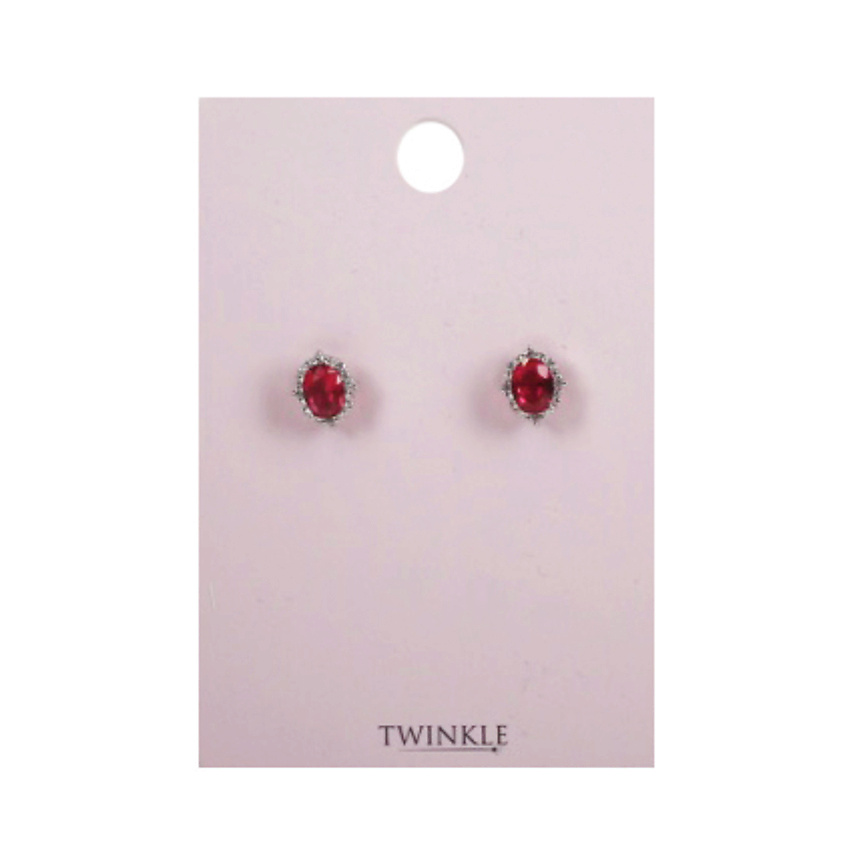 Изображение товара Серьги TWINKLE Ruby для женщин — стильные и недорогие украшения
