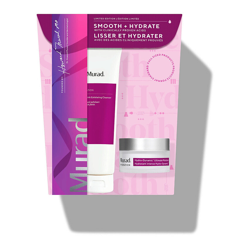 Изображение товара Подарочный набор Murad Smooth + Hydrate для увлажнения и очищения кожи