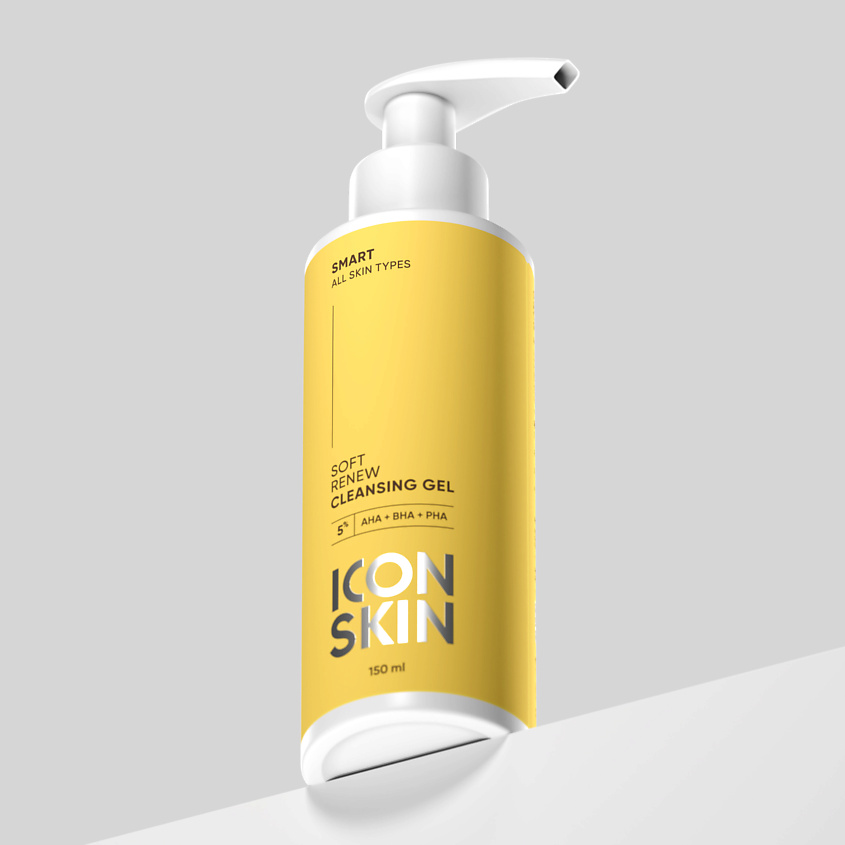 Изображение товара ICON SKIN Очищающий гель для умывания Soft Renew, 150 мл
