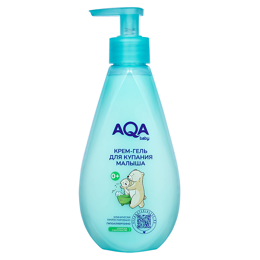 Изображение товара AQA BABY Крем-гель для купания малыша, 250 мл