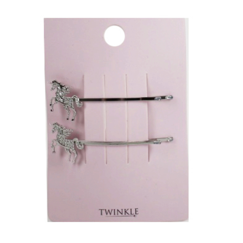 Изображение товара TWINKLE Заколки для волос Unicorn, 2 шт.