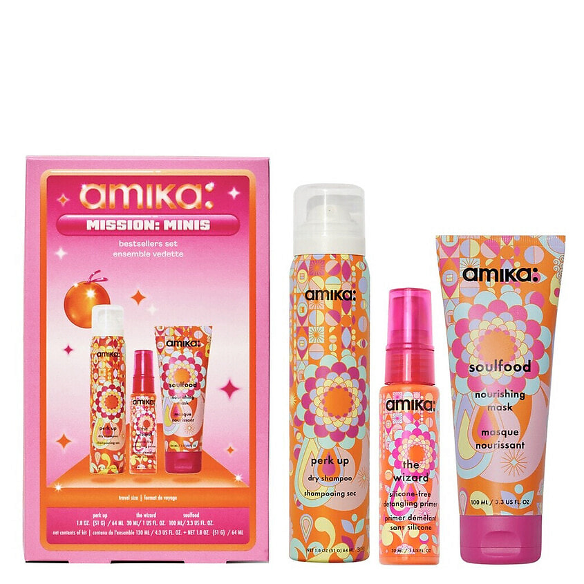 Изображение товара AMIKA Набор Mission: Minis, 64 мл + 30 мл + 100 мл