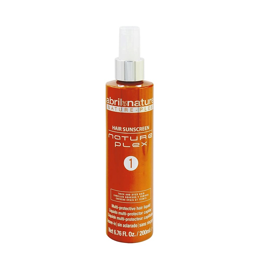 Изображение товара ABRIL ET NATURE Спрей защитный для волос 1 / Sunscreen spray Nature-plex, 200