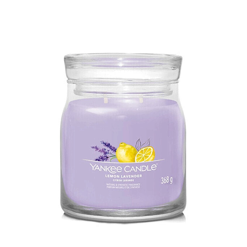 Изображение товара YANKEE CANDLE Ароматическая свеча Lemon Lavender, 368 г